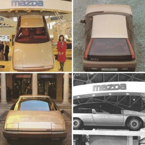 Konsept Mazda'lar // 1981 // Mazda MX-81 Aria